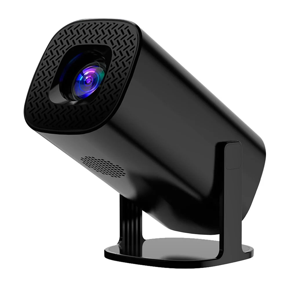 P30 Mini Projector Android 11 WiFi 6 4K 1080P Bluetooth-Compatible 5.0 Home Cinema Projector - Black / US Plug - 2