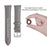 For Fitbit Versa 3 / Fitbit Sense Watch Strap Genuine Cow Leather Wrist Band - Grey - 2