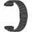 For Xiaomi Watch H1 Solid Stainless Steel Watch Strap Replacement Band - Black - 1