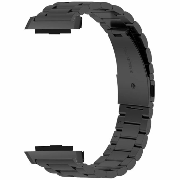 For Xiaomi Watch H1 Solid Stainless Steel Watch Strap Replacement Band - Black - 3
