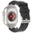 For Apple Watch Series 11 10 42mm / 9 8 7 41mm / SE3 SE2 SE 6 5 4 40mm / 3 2 1 38mm Rhinestone Silicone Rubber Strap - Black - 3