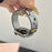 For Apple Watch Ultra 3 2 1 49mm / Series 11 10 46mm / 9 8 7 45mm / SE3 SE2 SE 6 5 4 44mm / 3 2 1 42mm Epoxy Heart Pattern Metal Strap - Starlight - 2