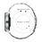 For Huawei Watch GT 2e Watch Strap Replacement Stainless Steel Band Bracelet - Silver+Pink Gold - 6