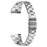 For Samsung Galaxy Watch 46mm Stainless Steel Strap Watch Band Folding Clasp Buckle - Silver - 1
