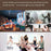 C2000DLP Android 9.0 Portable 3D Mini Projector with Tripod WiFi Home Theater, 2G+32G (CE Certified) - US Plug - 6