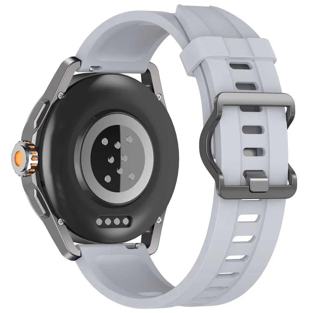 For Xiaomi Watch S4 Sport Silicone Watch Strap 22mm Adjustable Wrist Band - Grey - 1