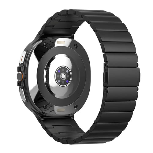 Wristband for Samsung Galaxy Watch Ultra2 47mm / Watch Ultra (2025) 47mm / Watch Ultra 47mm Replacement Titanium Watch Strap - Black - 1