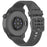 For Coros Pace 3 Liquid Silicone Watch Band Adjustable Wrist Strap - Dark Grey - 1