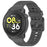 For Coros Pace 3 Liquid Silicone Watch Band Adjustable Wrist Strap - Dark Grey - 4