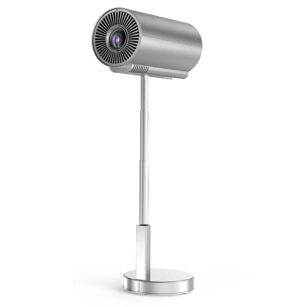 TS-3 1+8G Hidden Retractable Bracket 4K HD Video Smart Projector WiFi Bluetooth-compatible Home Theater Device - US Plug - 1