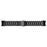 For Samsung Galaxy Watch7 40mm / 44mm Strap Quick Release Connector Stainless Steel Watch Band - Black - 3