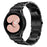 For Samsung Galaxy Watch7 40mm / 44mm Strap Quick Release Connector Stainless Steel Watch Band - Black - 4