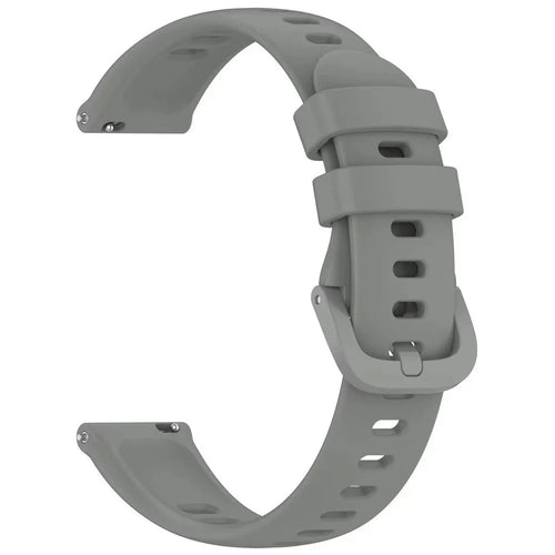 For Keep B4 Silicone Watch Band Adjustable Wrist Strap Replacement - Grey - 1