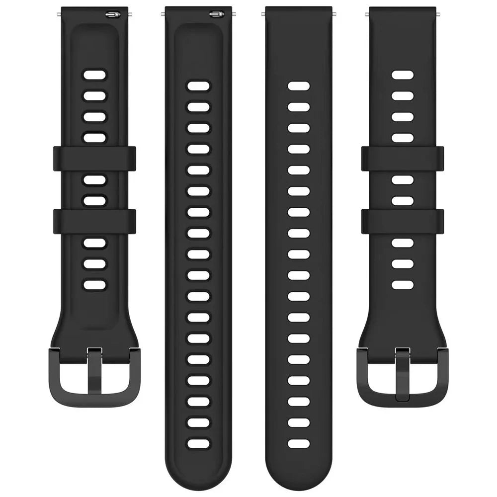 For Keep B4 Silicone Watch Band Adjustable Wrist Strap Replacement - Grey - 3