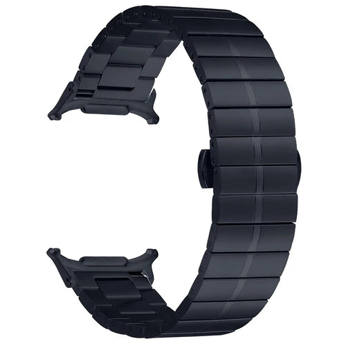 For Samsung Galaxy Watch Ultra2 47mm / Watch Ultra (2025) 47mm / Watch Ultra 47mm Watch Band Stainless Steel Butterfly Buckle Strap - 1