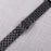 For Samsung Galaxy Watch7 44mm / 40mm Stainless Steel Band with Connector 5-Bead Smart Watch Strap, Black - 3