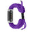 New Style Fashionable Braided Rope Adjustable Watchband Replacement for Fitbit Charge 3/4 - Purple - 4