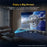 X3 Mini Projector WiFi Bluetooth-compatible Portable Home Theater Video Projector - US Plug - 5