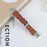 For Garmin Approach S40 / Forerunner 158 Watch Band Genuine Cow Leather Flower Decor Adjustable Strap - Brown - 3