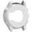 For Garmin Forerunner 255 / Forerunner 265 Cross-Texture Silicone Band with Watch Case - White - 4