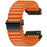 22mm Nylon Band for Huawei Watch 4 / 4 Pro / GT 4 46mm Wave Design Watch Strap - Orange - 1