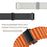 22mm Nylon Band for Huawei Watch 4 / 4 Pro / GT 4 46mm Wave Design Watch Strap - Orange - 3