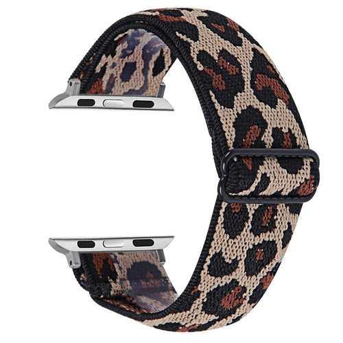 Elastic Nylon Band Watch Strap Replacement for Watch Ultra 49mm / Ultra 2 49mm / Series 9 45mm / SE (2023) 44mm / Series 8 / 7 45mm / Series 6 / 5 / 4 / SE / SE (2022) 44m / Series 3 / 2 / 1 42mm - Style C - 1