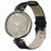 For Garmin Lily Watch Band Bamboo Texture PU Leather Adjustable Strap - Black - 2