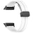 For Polar Vantage Watchband Soft Silicone Watch Strap with Magnetic Buckle - White - 1
