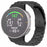 For Polar Vantage Watch Band Three Bead Solid Stainless Steel Replacement Strap - Black - 2