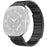 For Samsung Galaxy Watch Ultra2 47mm / Watch Ultra (2025) 47mm / Watch Ultra 47mm Watch Band Magnetic Stainless Steel Replacement Strap - Black - 1