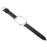 For Xiaomi Redmi Watch 4 Genuine Cow Leather Replacement Strap with Silver Metal Watch Case - Bamboo Joint Black - 3