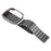 For Xiaomi Redmi Watch 3 Lite Stainless Steel Replacement Strap with Metal Watch Case - Black - 2
