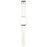For Xiaomi Redmi Watch 3 Lite Top Layer Cowhide Leather Replacement Strap with Metal Watch Case - White - 2
