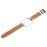 For Xiaomi Redmi Watch 3 Lite Top Layer Cowhide Leather Replacement Strap with Metal Watch Case - White - 3