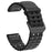 26mm Silicone Strap for Garmin Fenix 8 51mm / Enduro 3 / Enduro 2 Quick Release Ocean Watch Band - Black - 1