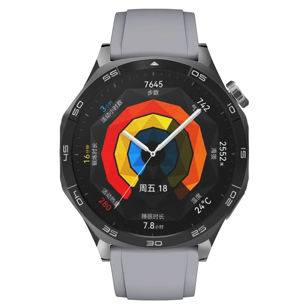 22mm Silicone Strap for Xiaomi Watch S4 Sport / Redmi Watch 5 Active Watch Band with Silver Buckle - Grey - 4