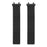 For Huami Amazfit T-Rex 3 Watch Band Adjustable Magnetic Silicone Wrist Strap with Connector - Black  /  Orange - 2