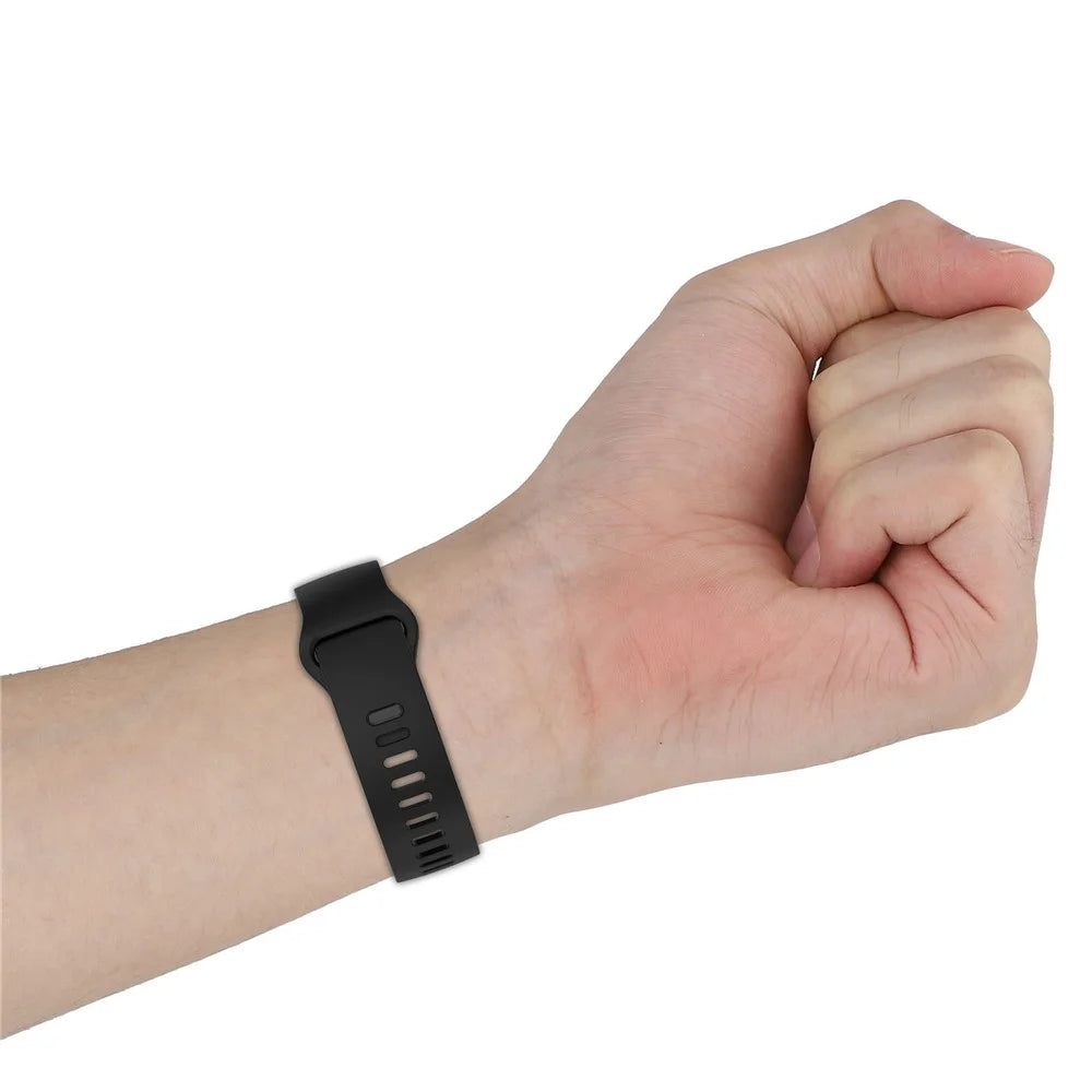 For Xiaomi Redmi Watch 5 Active / Watch 5 Lite Replacement Strap Soft Silicone Watch Band - Black - 6