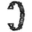 Zinc Alloy Watch Band for Huami Amazfit Pop Twisted Metal Watch Strap Replacement - Black - 1