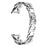 Zinc Alloy Watch Band for Garmin Fenix 5S Plus  /  5S Twisted Metal Watch Strap Replacement - Silver - 1