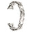 Zinc Alloy Watch Band for Garmin Instinct 2S Twisted Metal Watch Strap Replacement - Starlight - 1
