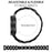 Zinc Alloy Watch Band for Verizon GizmoWatch 2 Twisted Metal Watch Strap Replacement - Black - 2