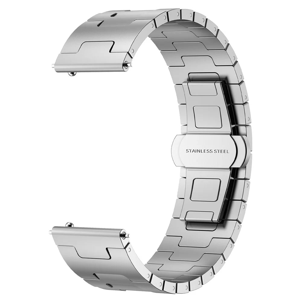 Titanium Alloy Strap for Huawei Watch GT 5 Pro / GT 5 / GT 4 46mm Universal 22mm Metal Watchband - Silver - 3