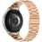 Watch Band for Samsung Galaxy Watch7  /  Watch6  /  Watch5  /  Watch4  /  Watch FE Stainless Steel Watch Strap with Removal Tool - Rose Gold - 2