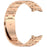 Watch Band for Samsung Galaxy Watch7  /  Watch6  /  Watch5  /  Watch4  /  Watch FE Stainless Steel Watch Strap with Removal Tool - Rose Gold - 5