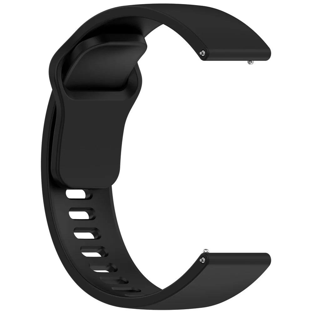 Silicone Strap for Xiaomi Redmi Watch 5 Active Watch Band Adjustable Watchband Replacement - Black - 3