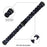 For Fitbit Inspire 2 14mm Resin Watch Band Replace Strap - Black Mix - 5