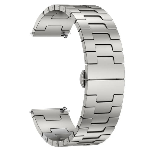 Titanium Alloy Strap for Huawei Watch GT 5 46mm / Watch 4 Pro / Watch 4 Universal 22mm Watch Band - Grey - 1