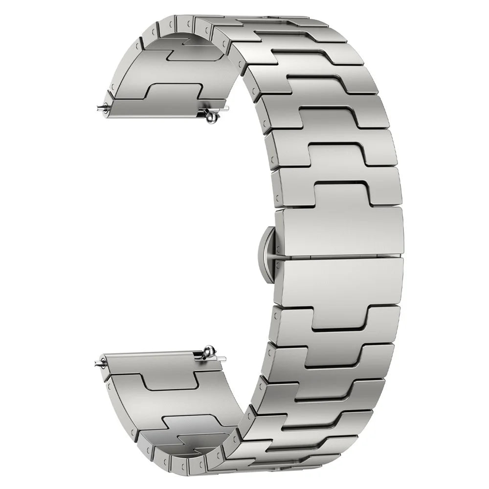 Titanium Alloy Strap for Huawei Watch GT 5 46mm / Watch 4 Pro / Watch 4 Universal 22mm Watch Band - Grey - 1